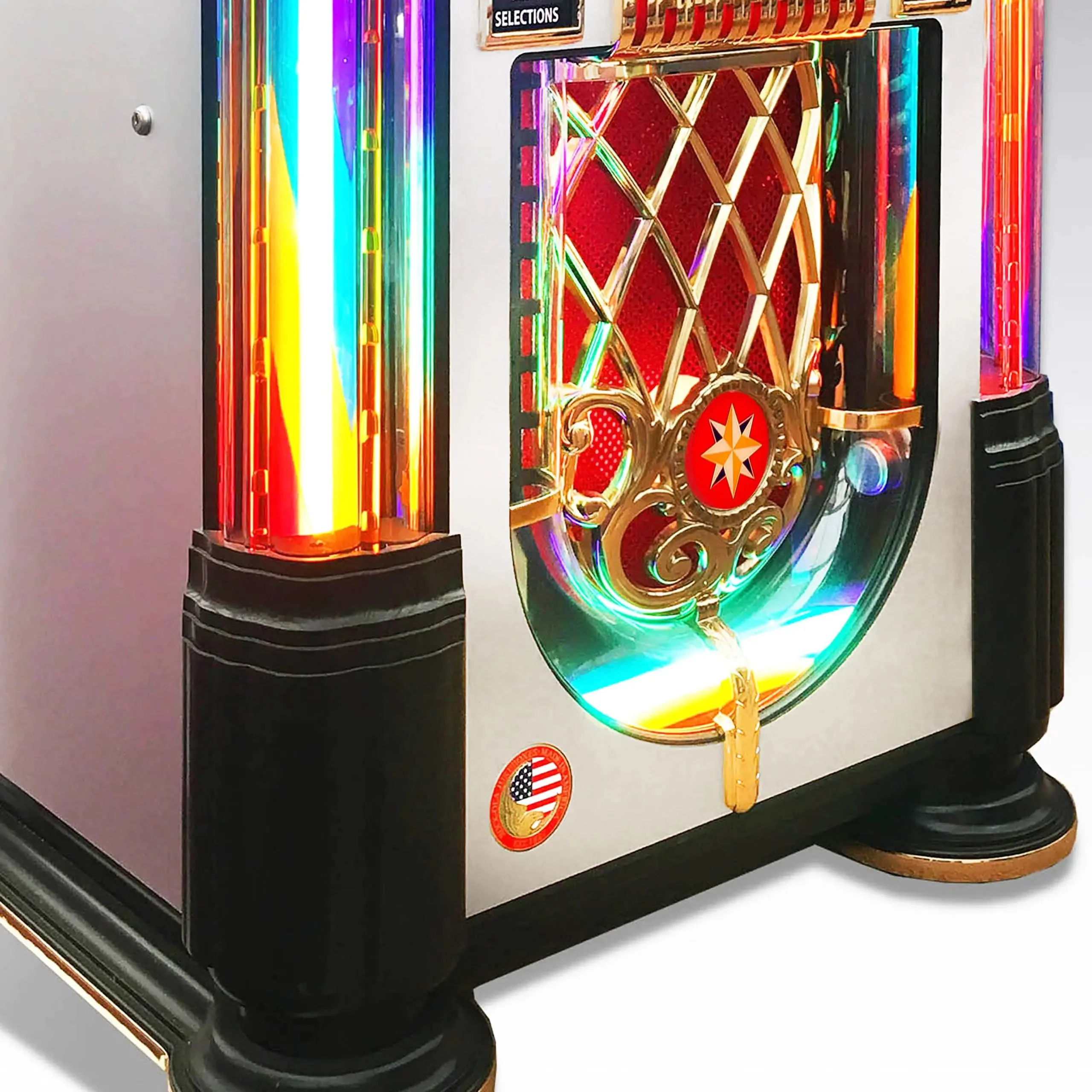 Rock-Ola Bubbler Digital Music Center Jukebox Crystal Edition with Bluetooth - Image 3