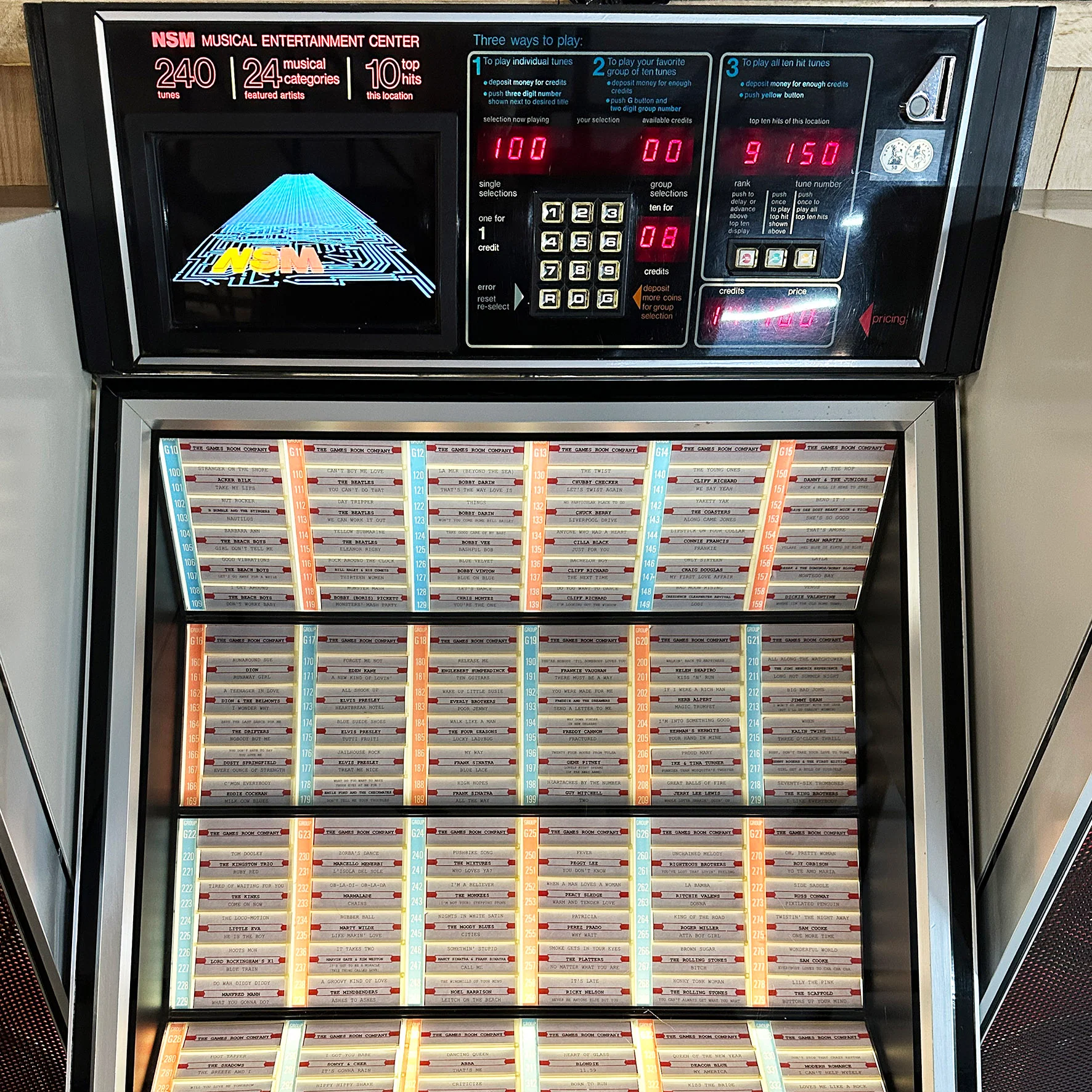1980's NSM 240i Vinyl Jukebox - Image 4
