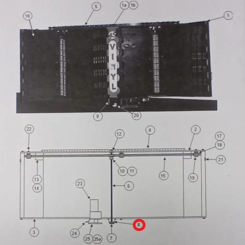 Nyliner Bearing 3/16" #3L2-FF - Image 2