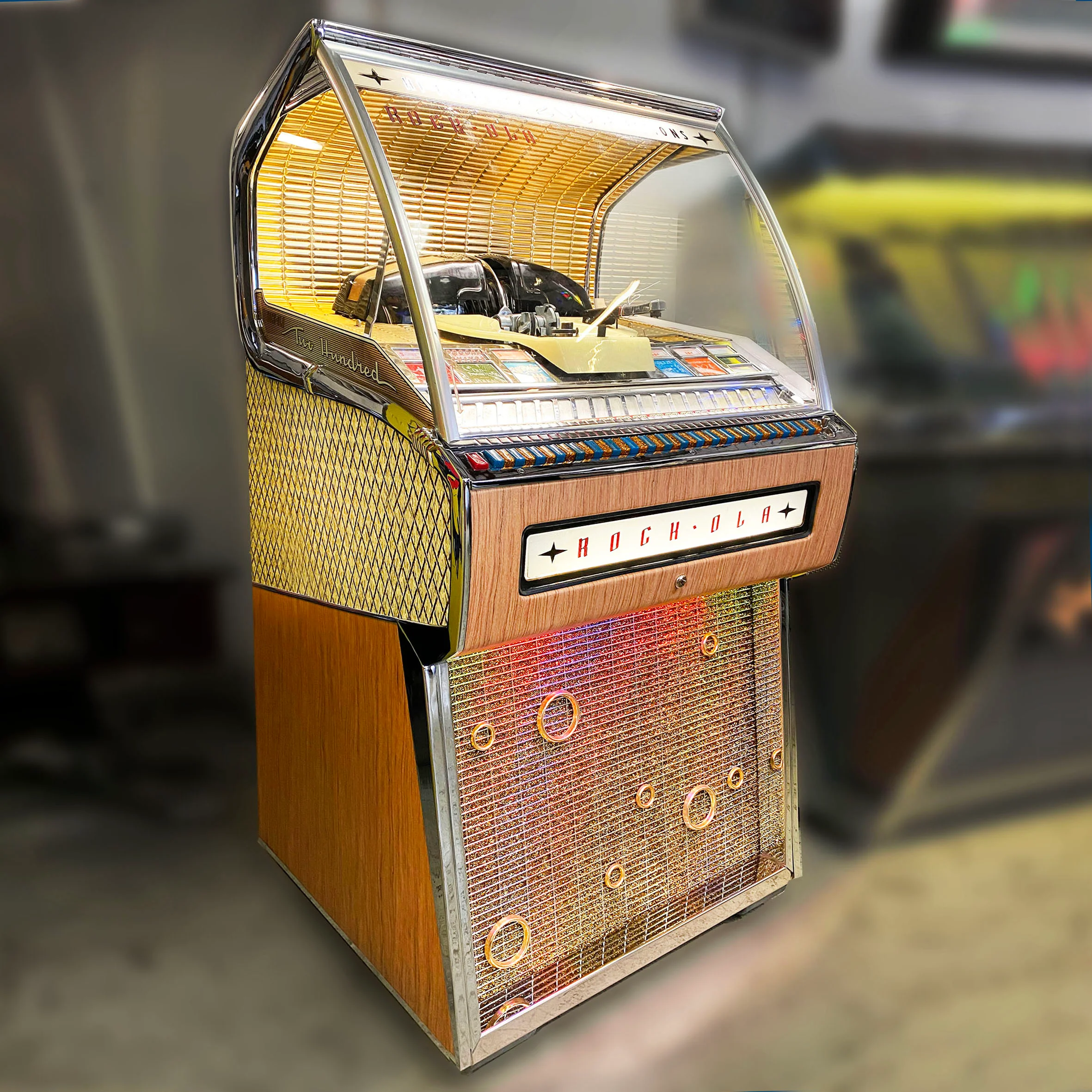 1957 Rock-Ola 1455 Vinyl Jukebox
