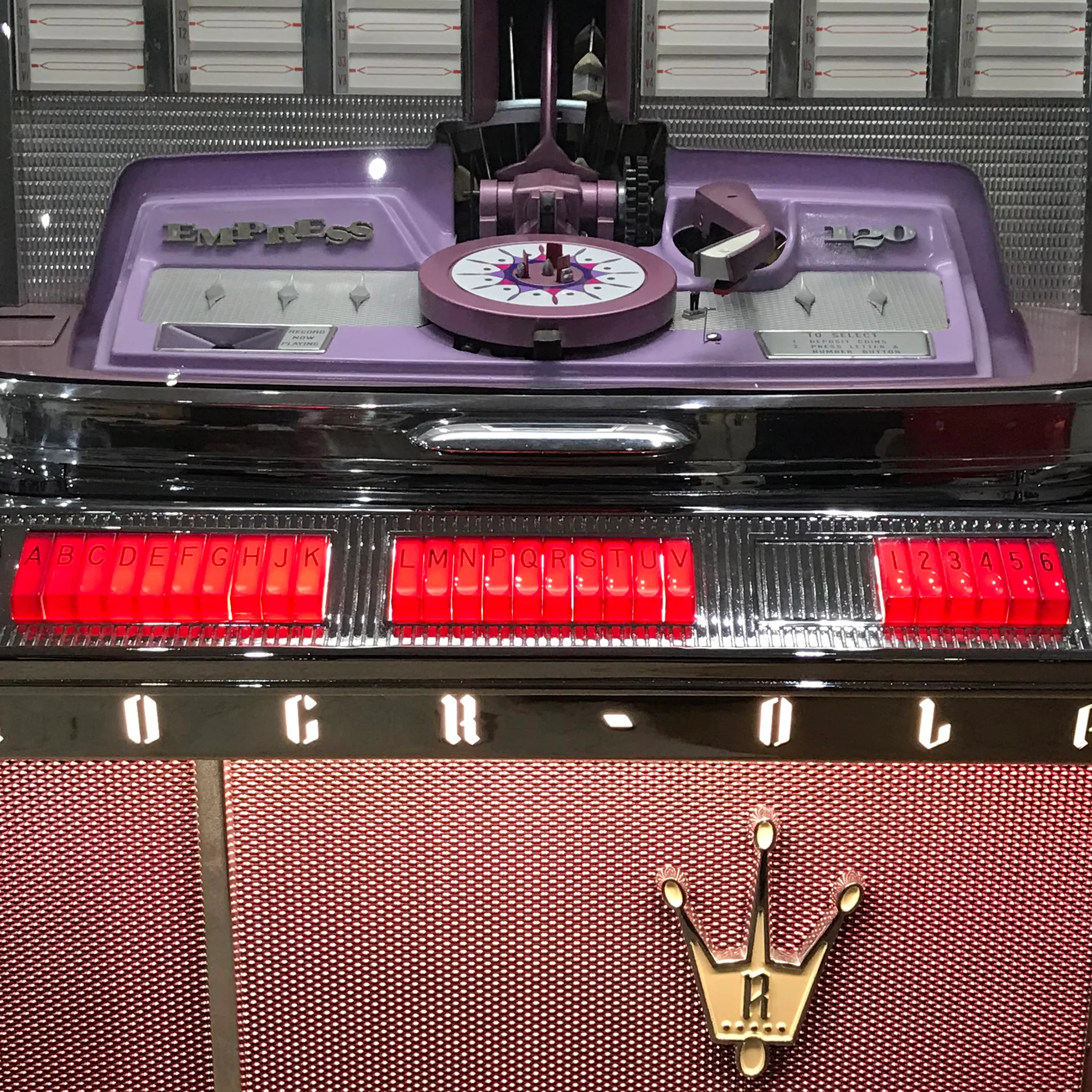 1962 Rock-Ola Empress 120 1496 Vinyl Jukebox - Image 2