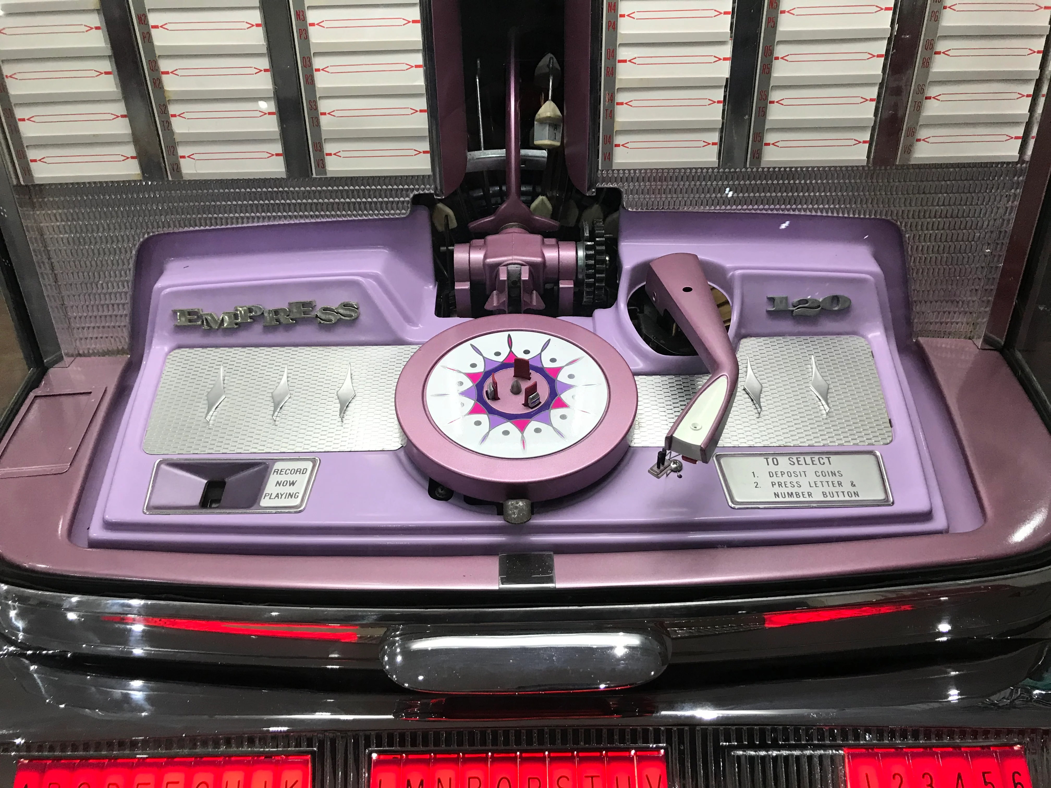 1962 Rock-Ola Empress 120 1496 Vinyl Jukebox - Image 7