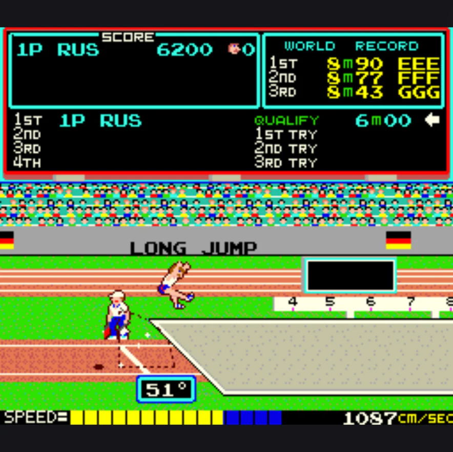 1983 Track & Field Arcade Game by Konami - Image 3
