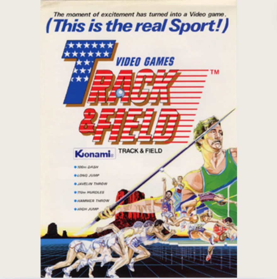 1983 Track & Field Arcade Game by Konami - Image 4