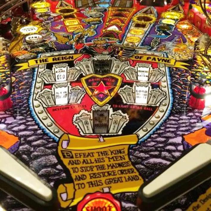 1997 Medieval Madness Pinball by Williams - Image 8