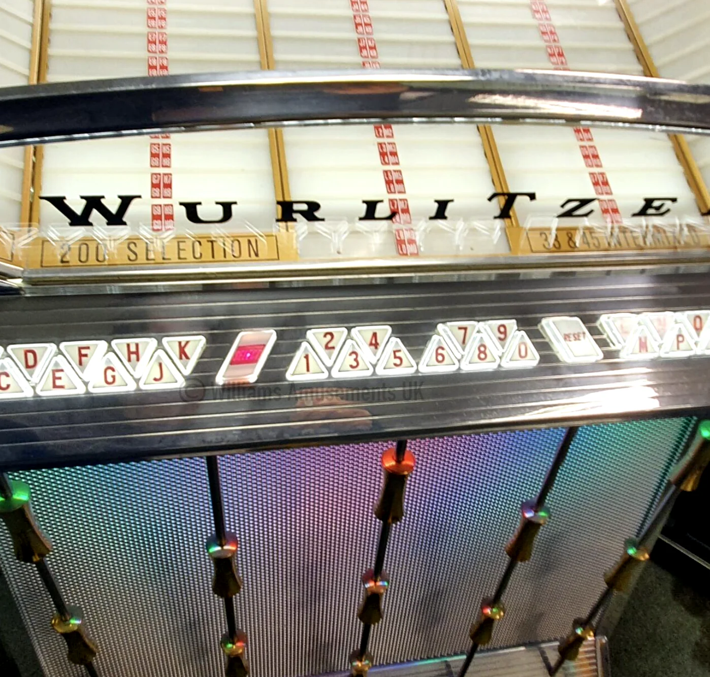 1961 Wurlitzer 2500 Vinyl Jukebox - Image 7