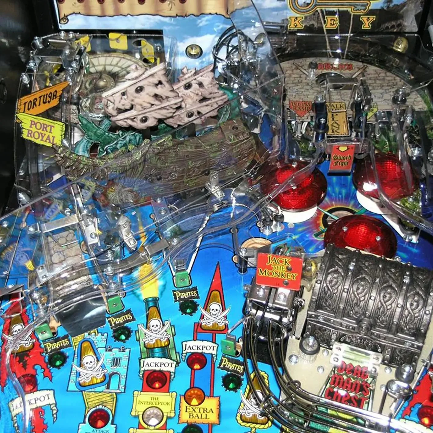 2006 Pirates of the Caribbean Pinball Machine by Stern - Image 7