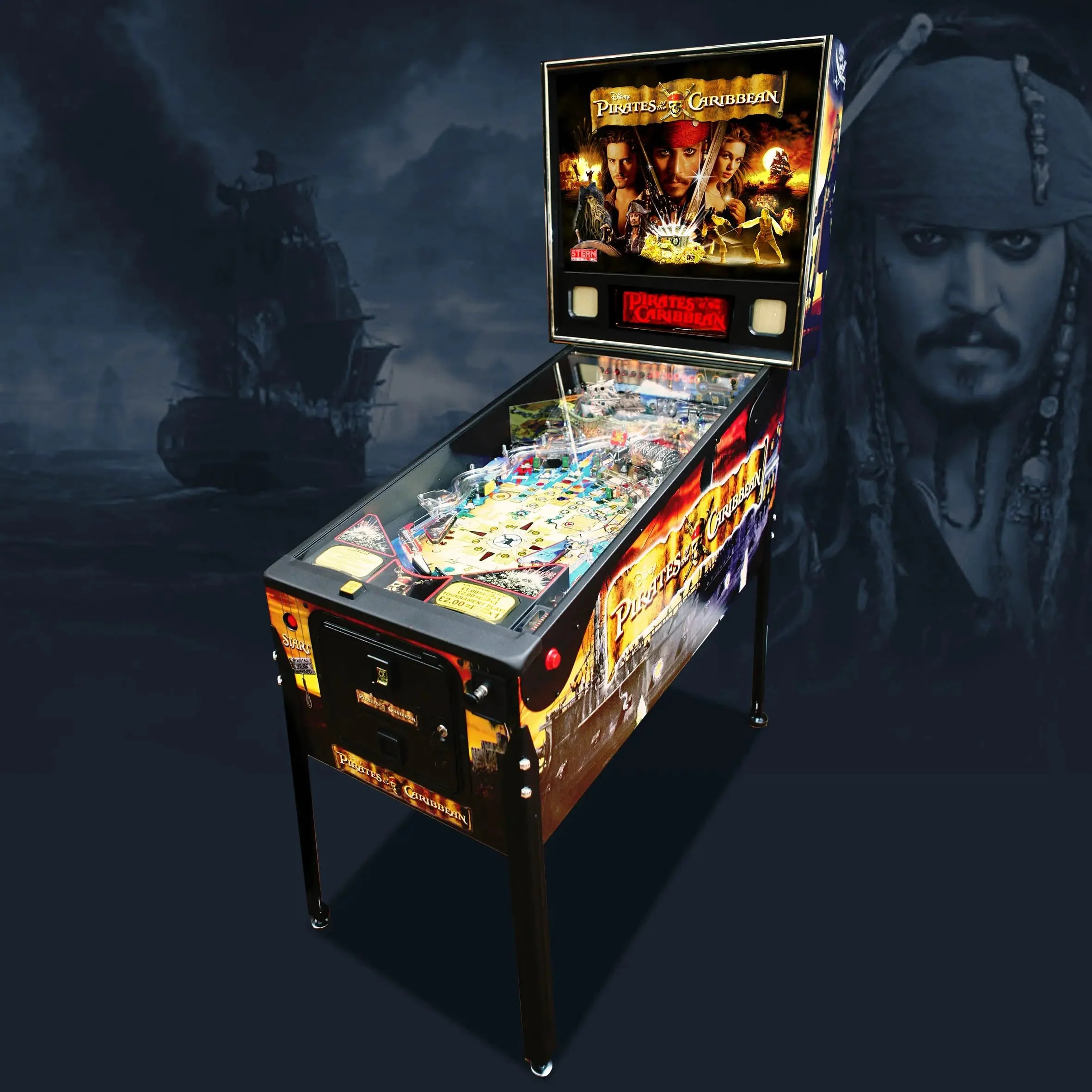 2006 Pirates of the Caribbean Pinball Machine by Stern - Image 9