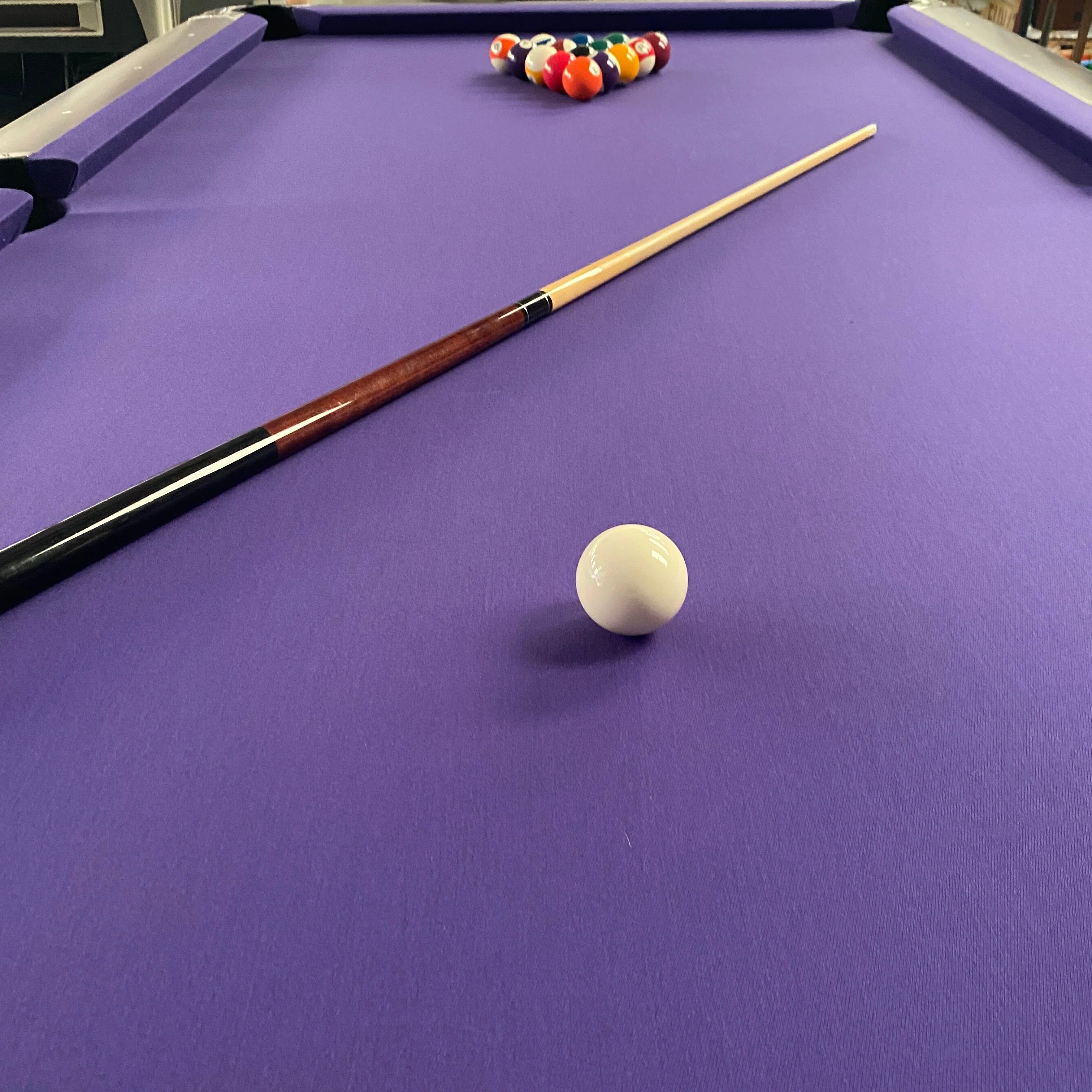 Proline 8ft American Pool Table Mahogany Deluxe - Image 19