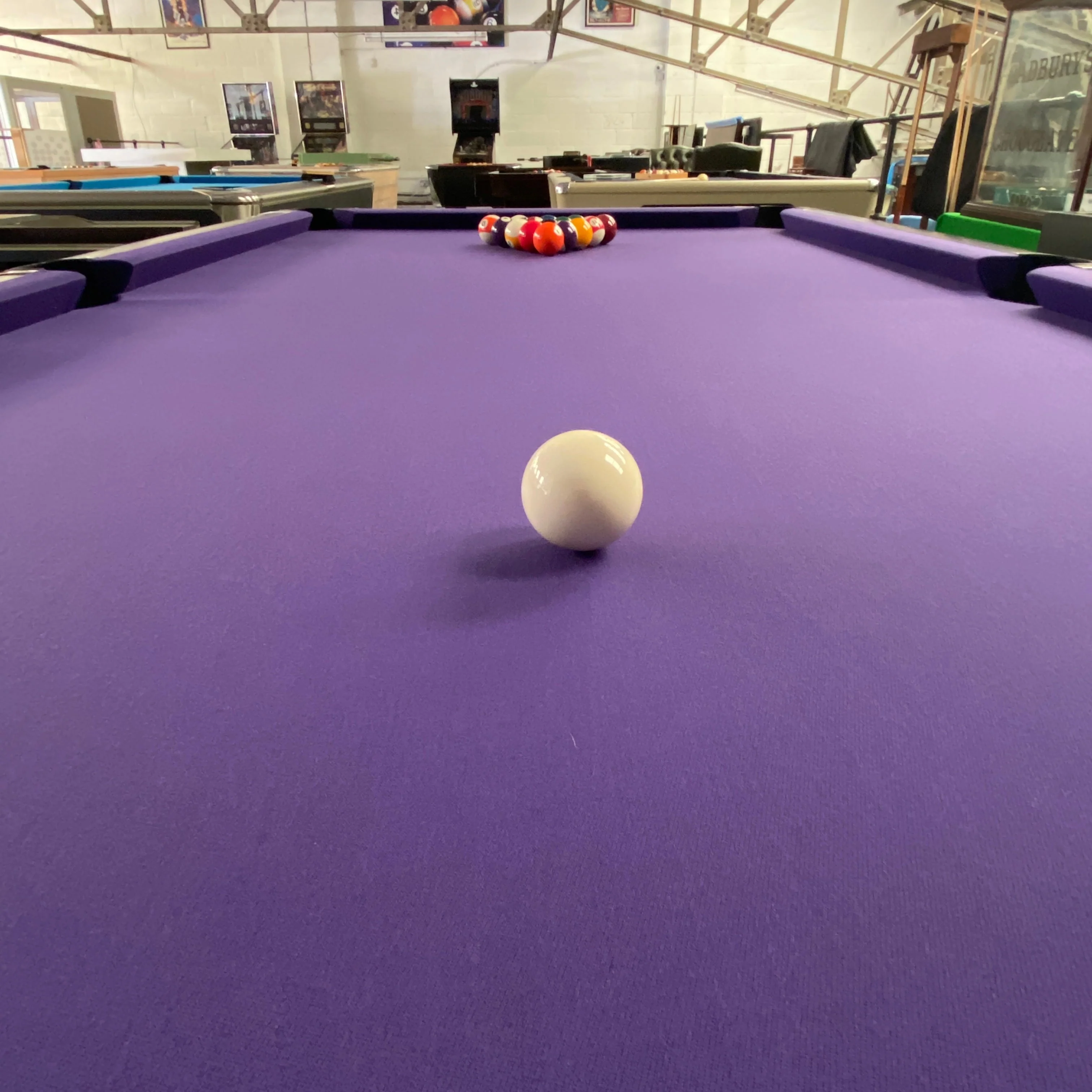 Proline 8ft American Pool Table Mahogany Deluxe - Image 20