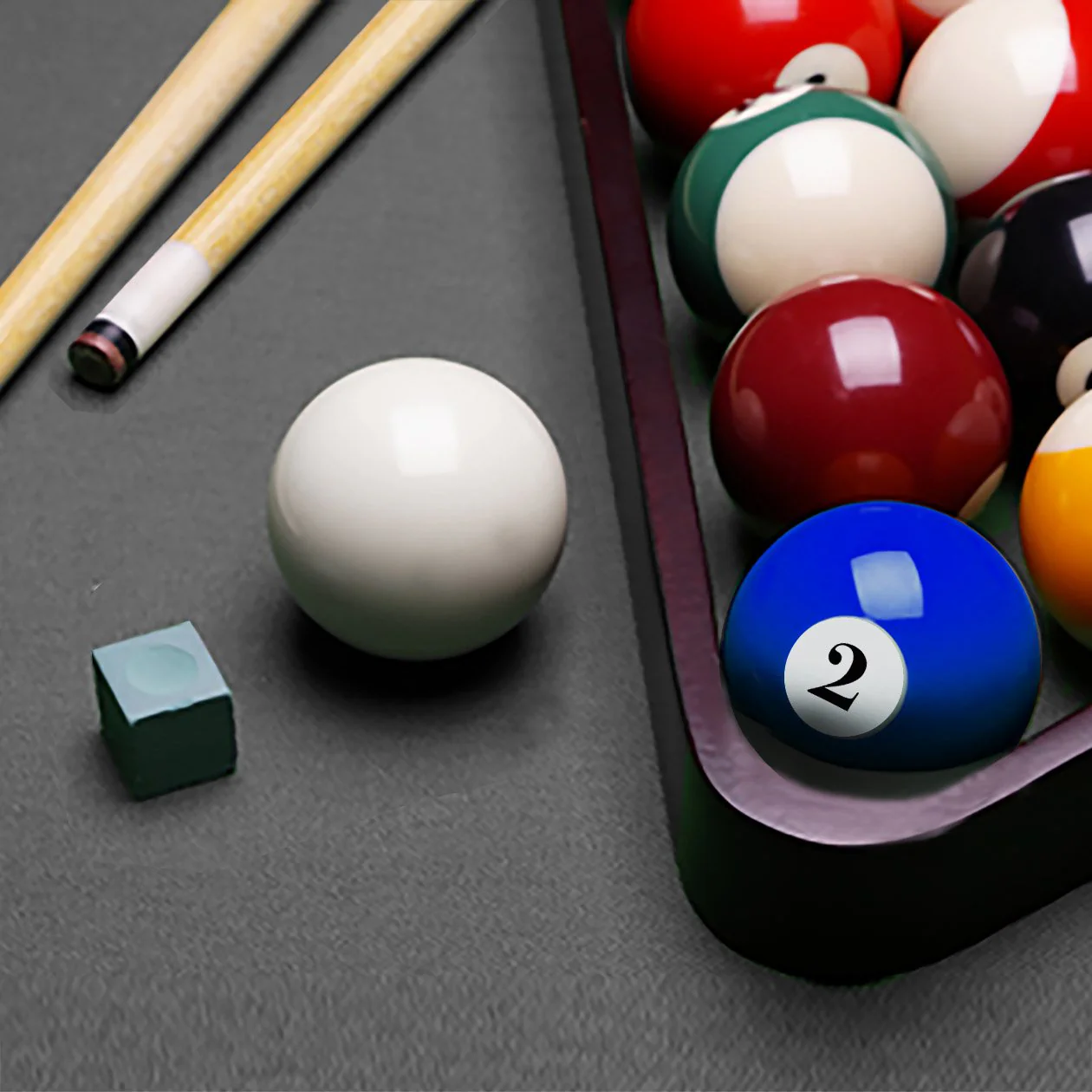Proline 8ft American Pool Table White Deluxe - Image 2