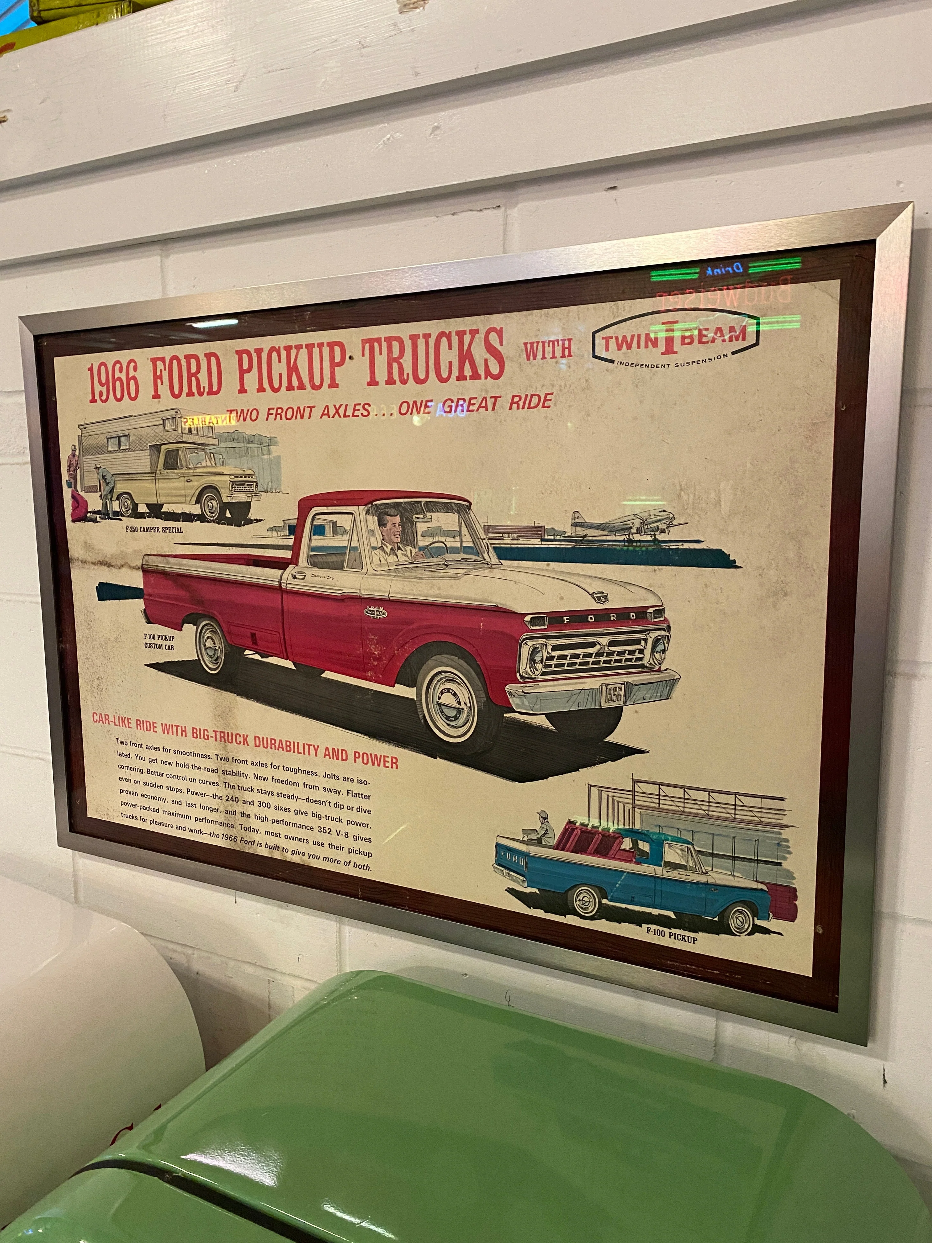 1966 Chevrolet Launch Poster – Original Vintage Advertising Artwork - Image 4