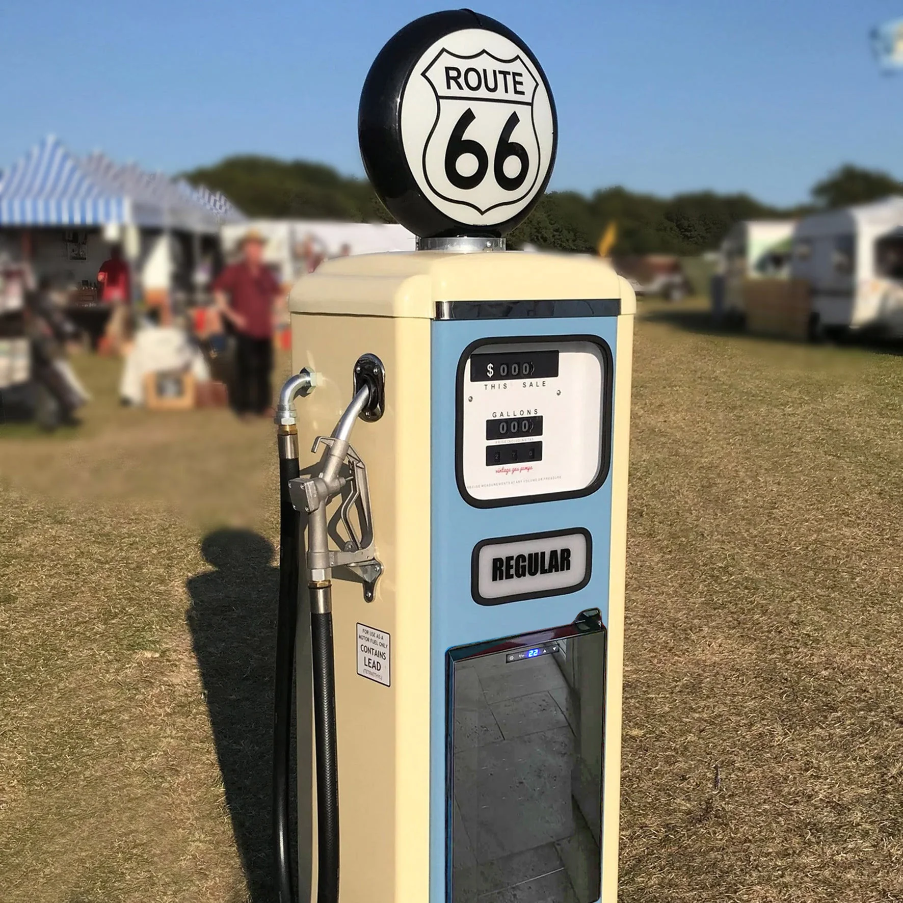 Replica Gas Pump with fridge - Image 3