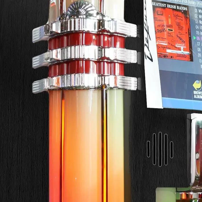 Rock-Ola Bubbler Digital Music Center Jukebox in Black with Bluetooth - Image 5