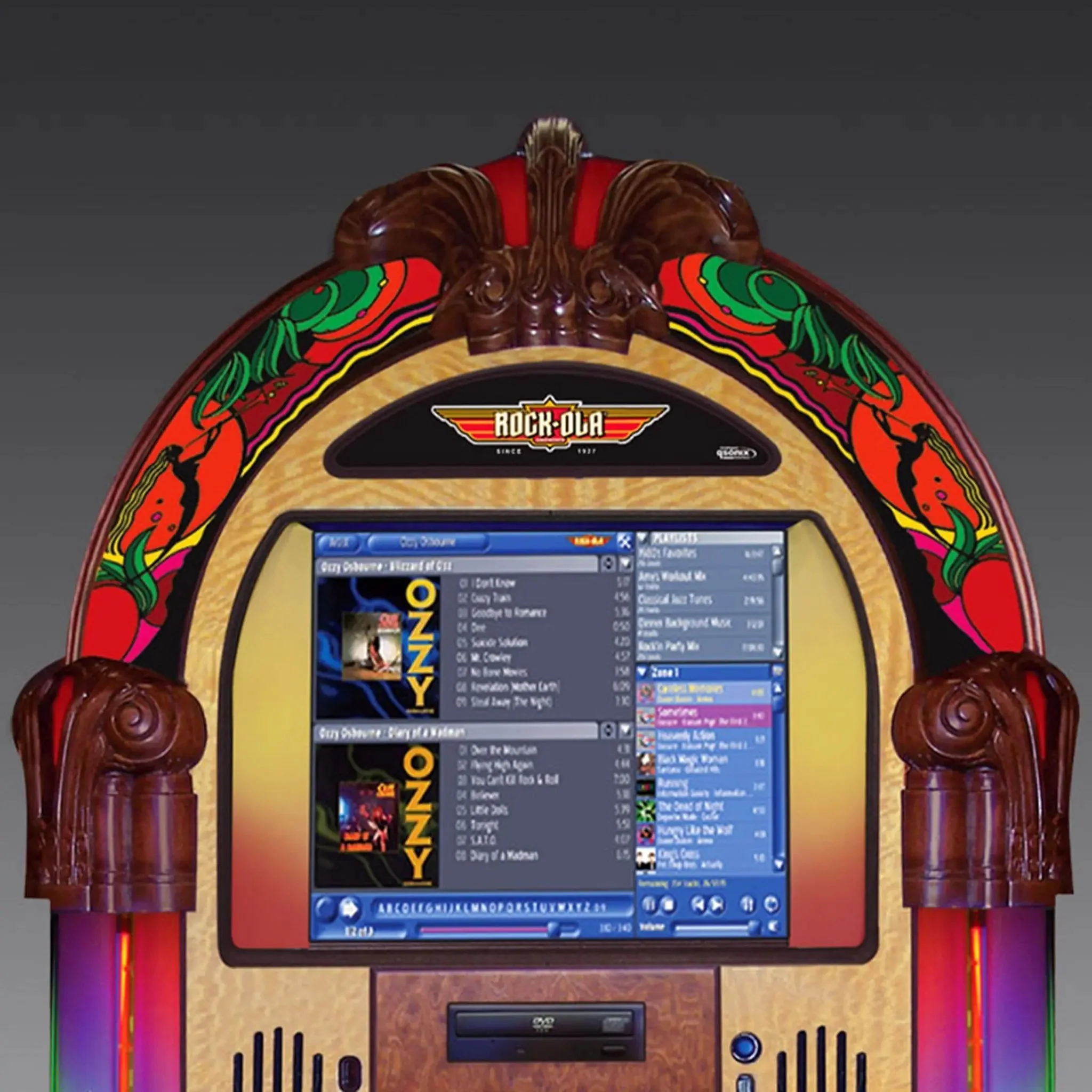 Rock-Ola Gazelle Digital Music Center Jukebox with Bluetooth - Image 4