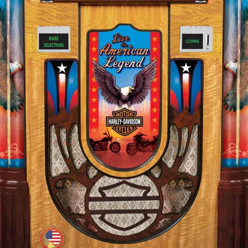 Rock-Ola Harley Davidson American Legend CD Jukebox with Bluetooth - Image 4
