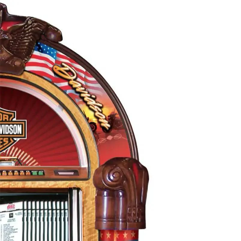 Rock-Ola Harley Davidson American Legend CD Jukebox with Bluetooth - Image 6