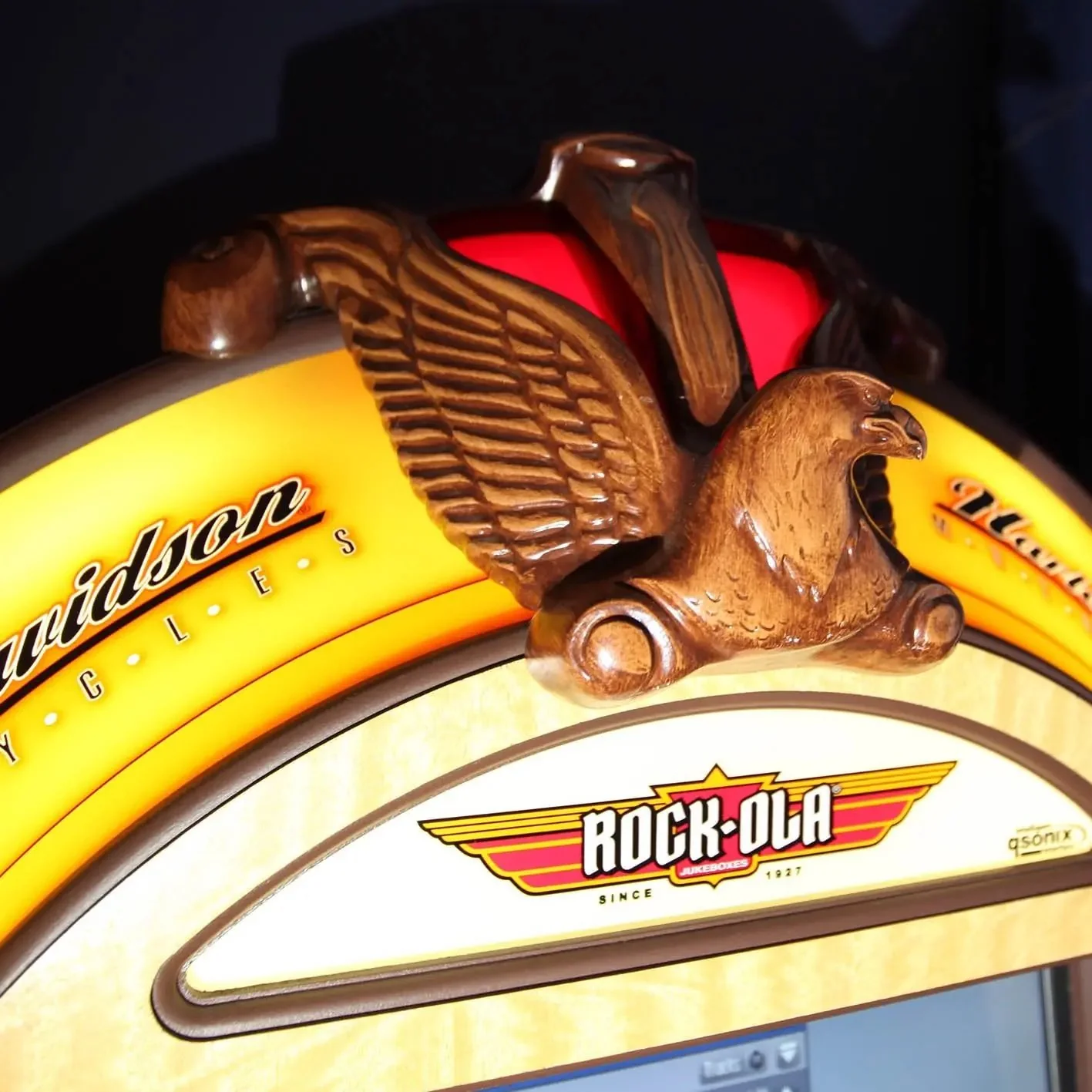 Rock-Ola Harley Davidson Digital Music Center Jukebox with Bluetooth - Image 4
