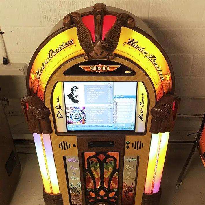Rock-Ola Harley Davidson Digital Music Center Jukebox with Bluetooth - Image 5