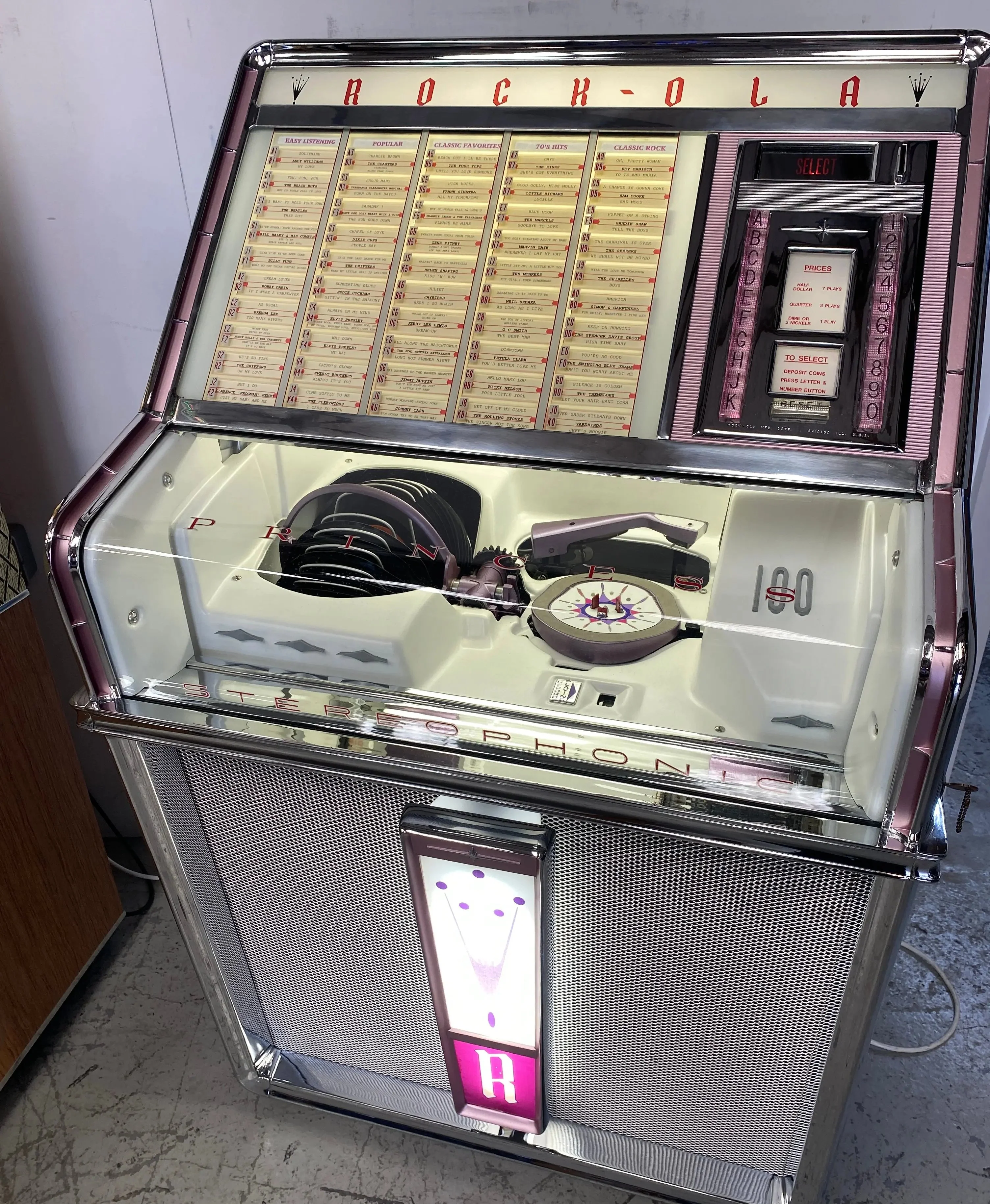 1962 Rock-Ola Princess 1493 Vinyl Jukebox - Image 3