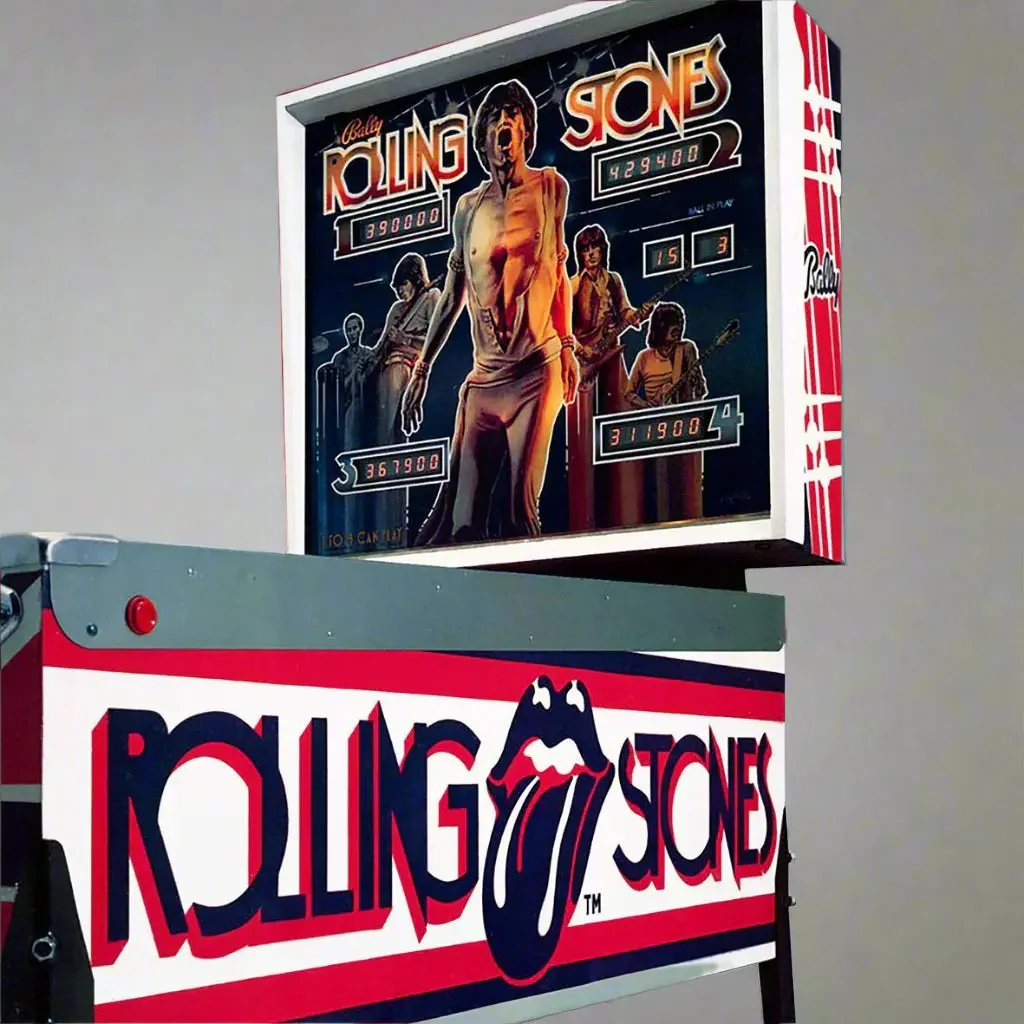 1980 Rolling Stones Pinball Machine by Bally - Image 5