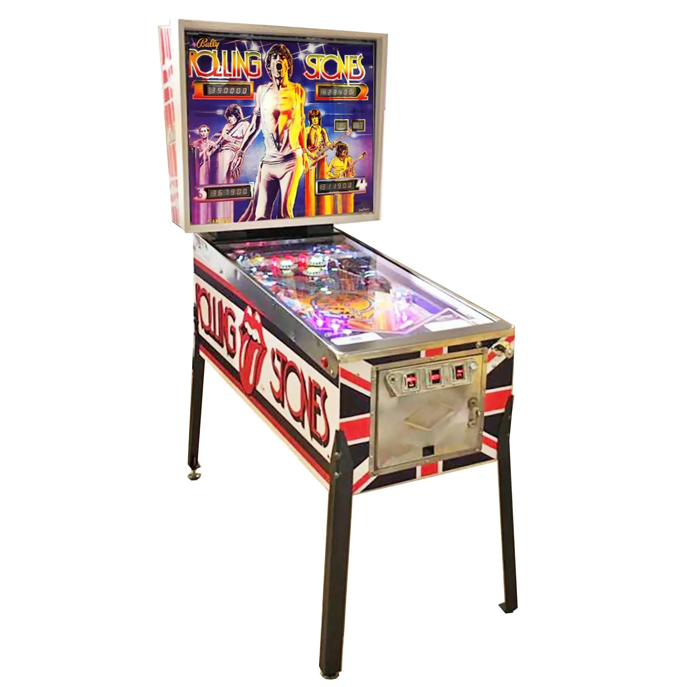 1980 Rolling Stones Pinball Machine by Bally - Image 8