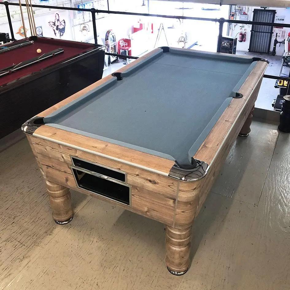 Sam Leisure Virginia English Pool Table in Country Oak 7ft - Image 3