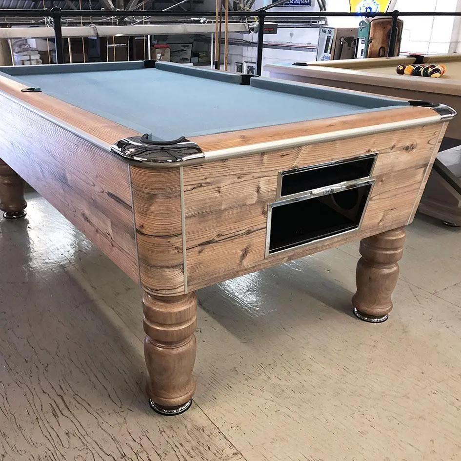 Sam Leisure Virginia English Pool Table in Country Oak 7ft - Image 7
