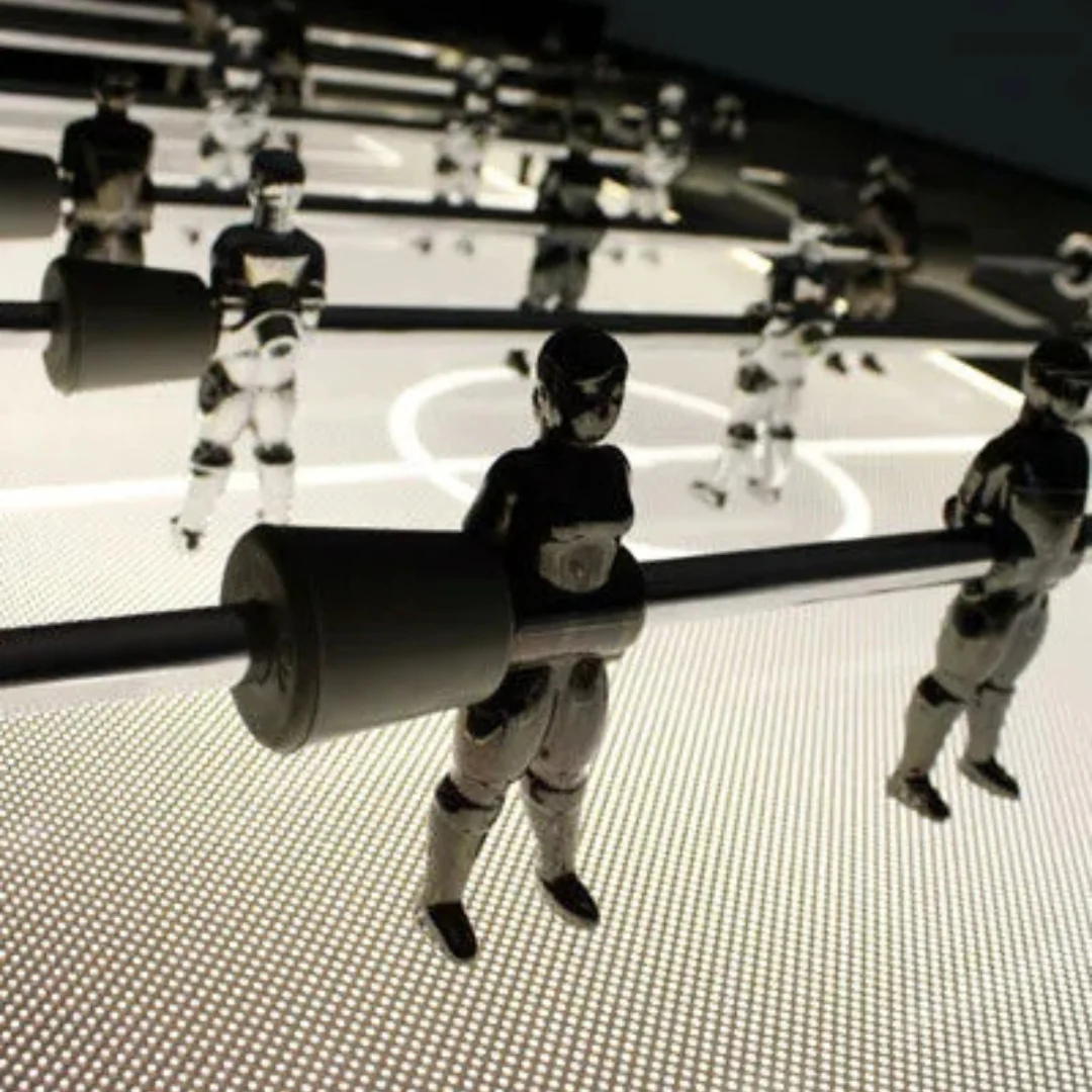 Tecno Flame Illuminated Foosball Table by SAM - Image 7