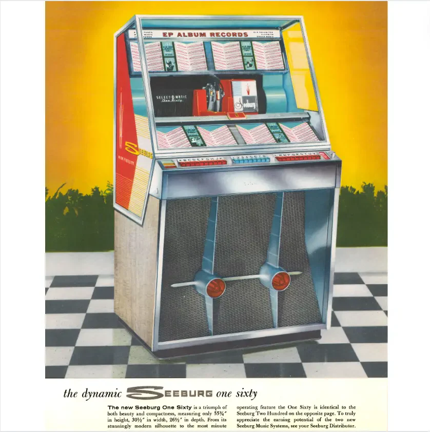 1958 Seeburg 161 Vinyl Jukebox - Image 11