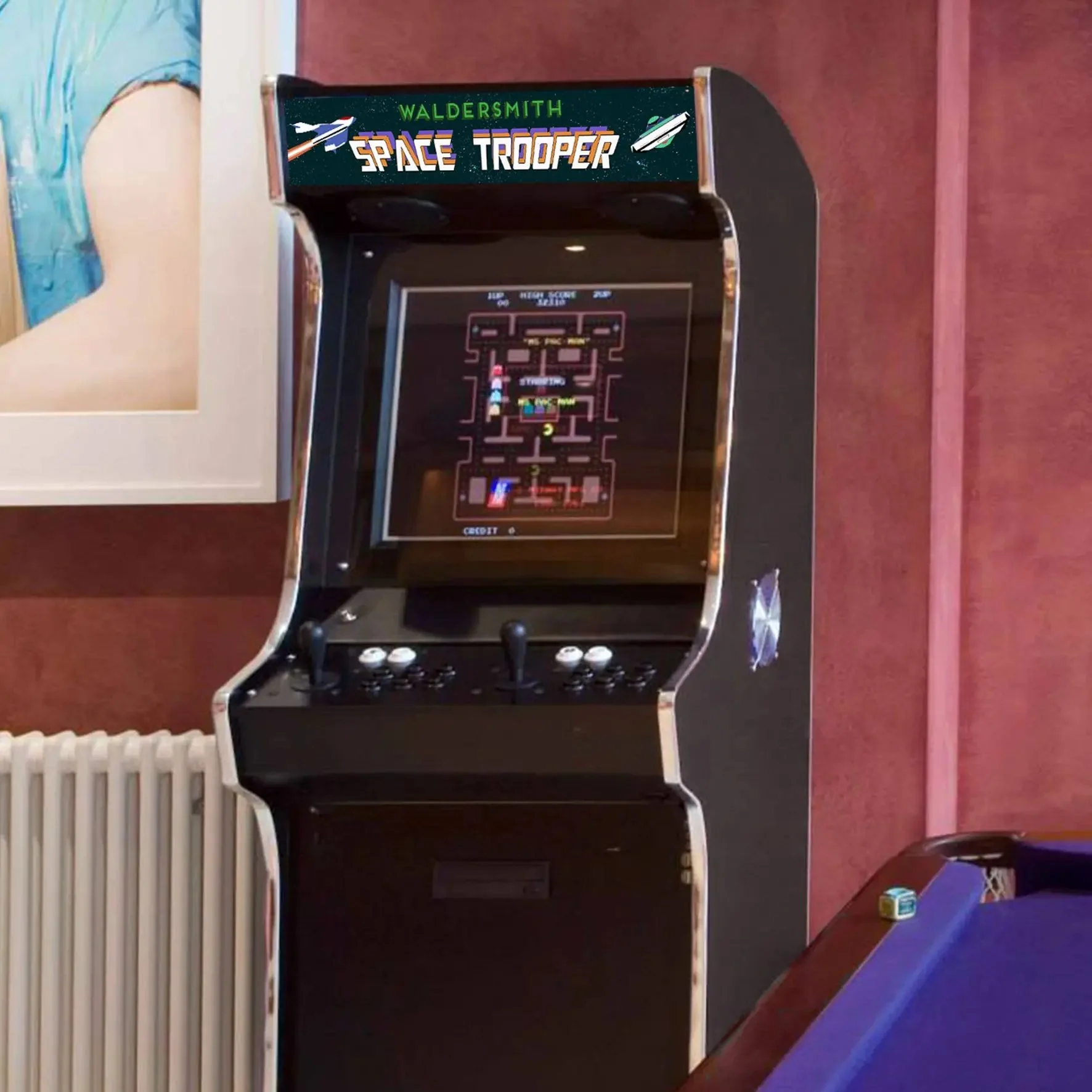 Space Trooper Arcade Machine by Waldersmith - Image 4