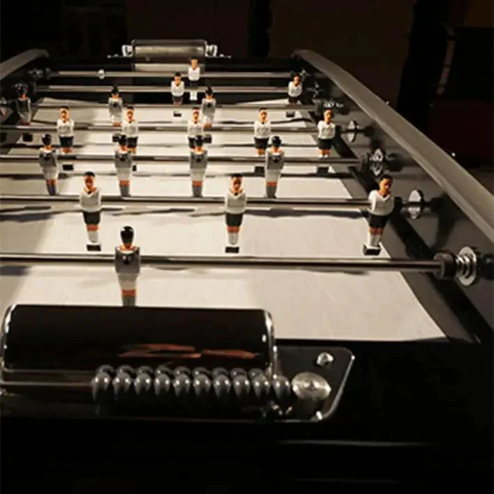 Sulpie Evolution Foosball Table - Black Tint with Grey Trim - Image 4