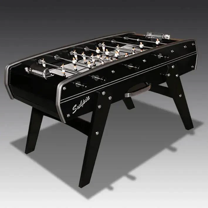 Sulpie Evolution Foosball Table - Black Tint with Grey Trim - Image 9