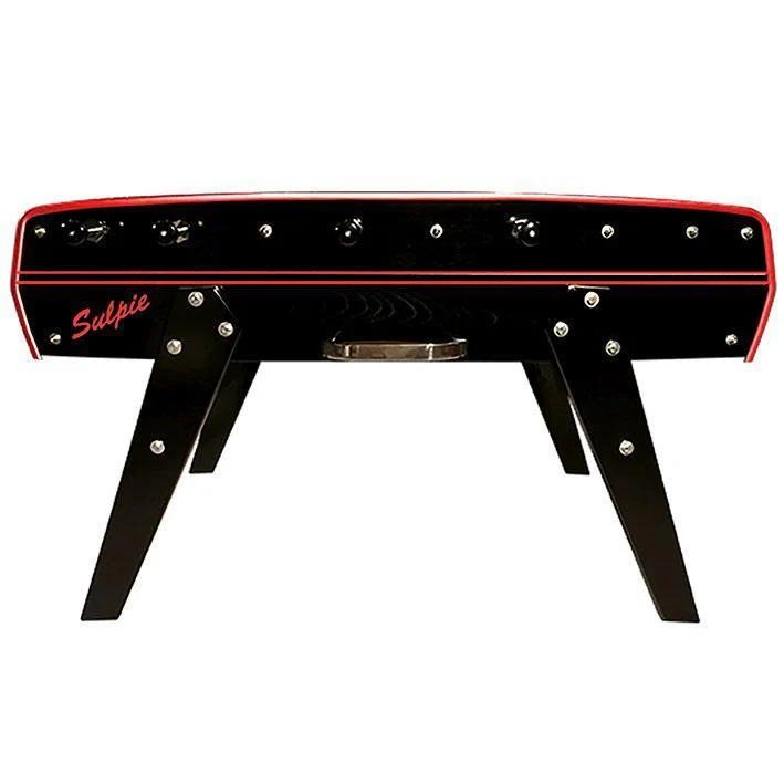 Sulpie Evolution Foosball Table - Black Tint with Red Trim - Image 3