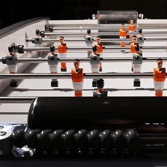 Sulpie Evolution Foosball Table - Gloss White Lacquer - Image 4