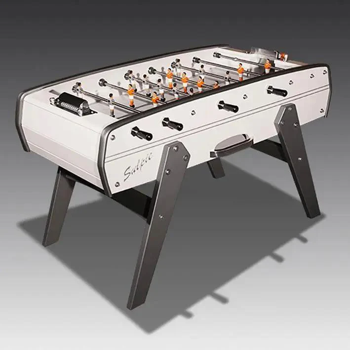 Sulpie Evolution Foosball Table - Gloss White Lacquer - Image 9
