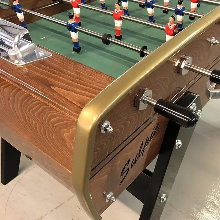 Sulpie Evolution Foosball Table - Beech with Walnut Tint - Image 12