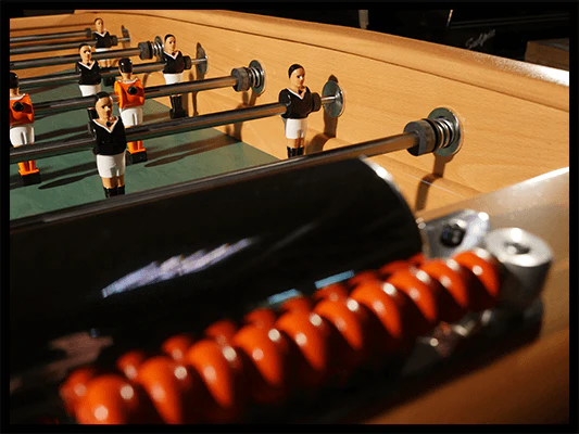 Sulpie Evolution Foosball Table - Beech with Beige Trim - Image 10