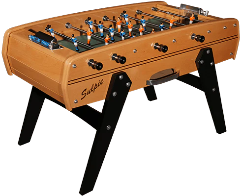 Sulpie Evolution Foosball Table - Beech with Beige Trim - Image 12