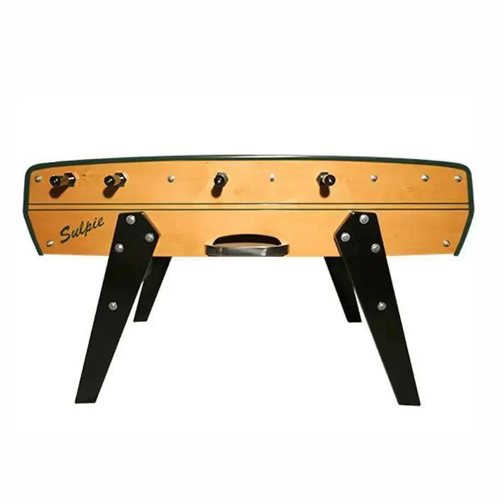 Sulpie Evolution Foosball Table - Beech with Green Trim - Image 3