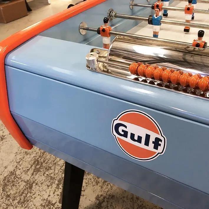 Sulpie Foosball Table in Gulf Racing Livery - Image 3