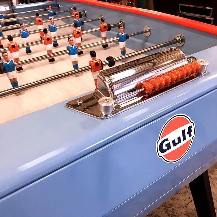 Sulpie Foosball Table in Gulf Racing Livery - Image 5