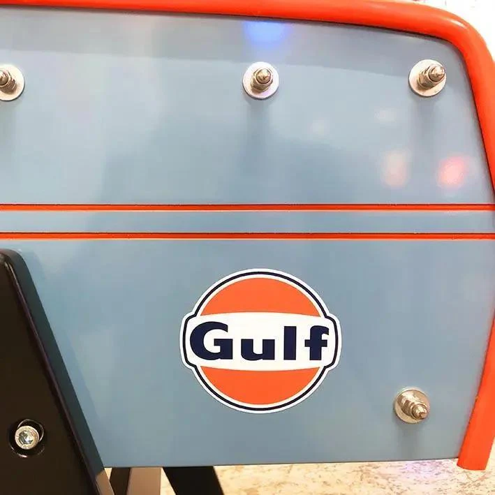Sulpie Foosball Table in Gulf Racing Livery - Image 6