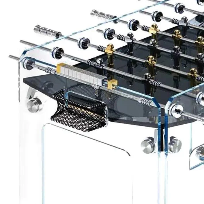Teckell Cristallino Gold Edition Foosball Table