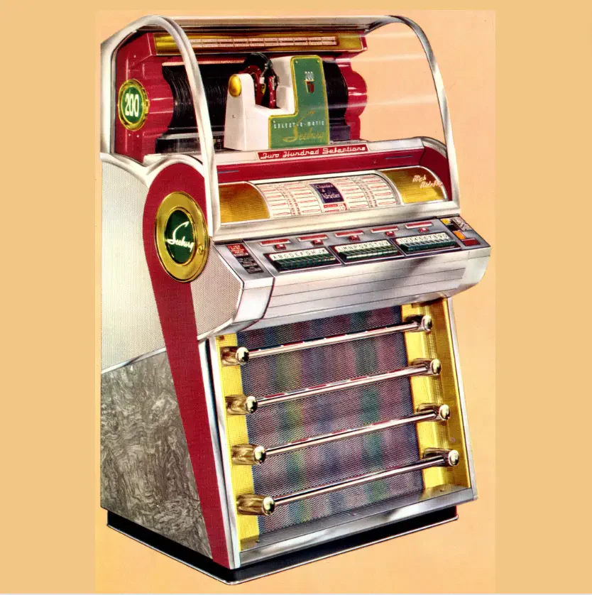 1955 Seeburg V-200 Vinyl Jukebox - Image 8