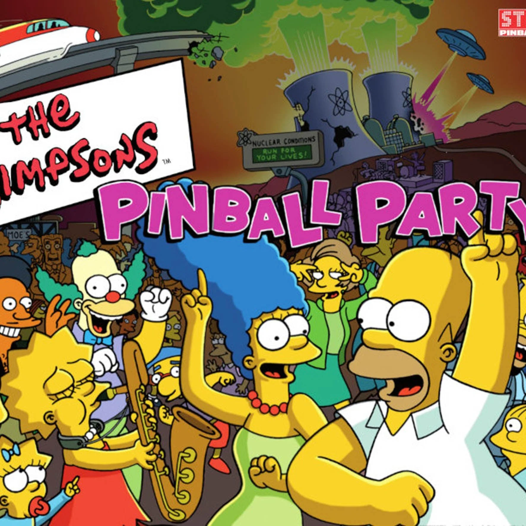 2003 The Simpsons Pinball Party by Stern - Image 7