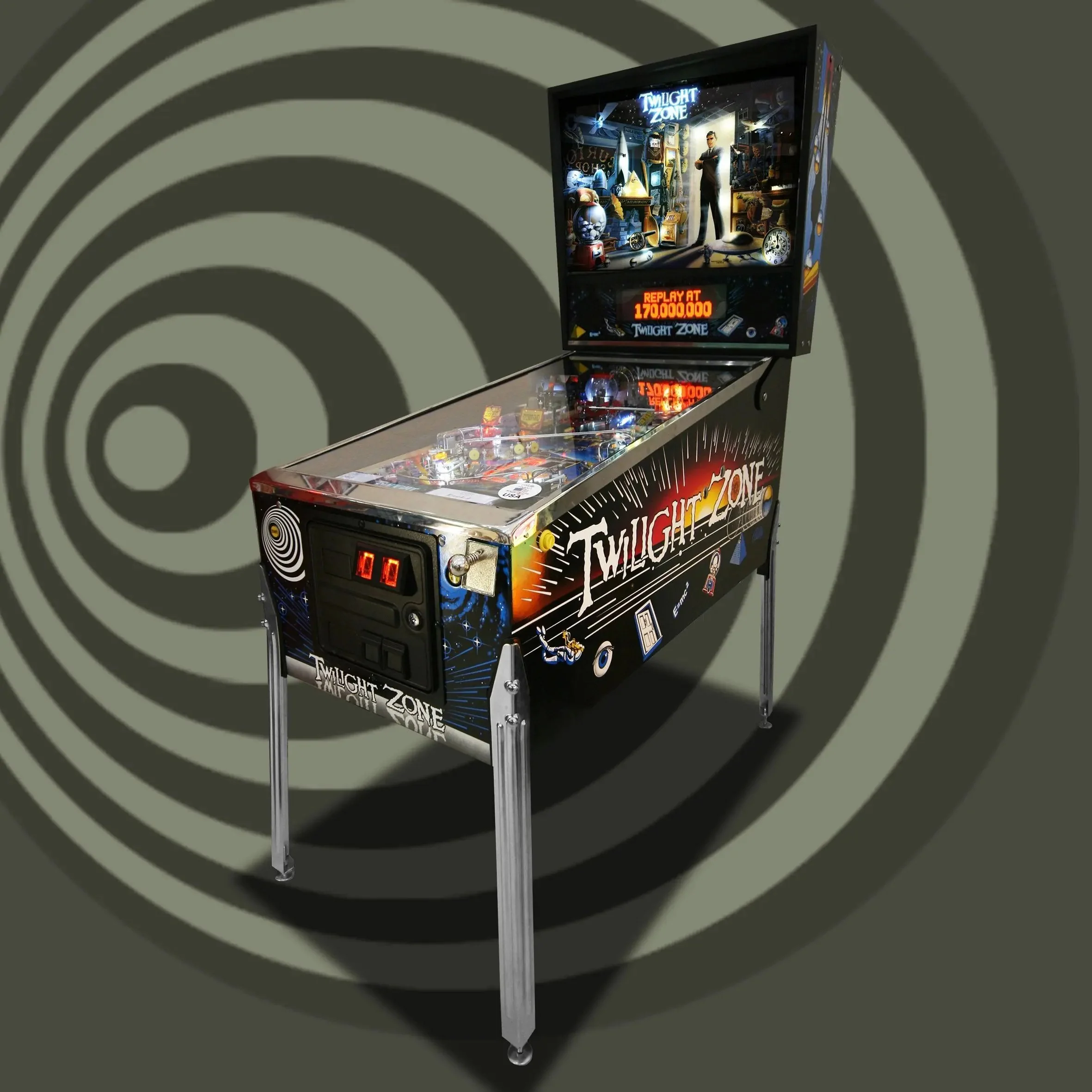 1993 Twilight Zone Pinball Machine by Bally - Image 16