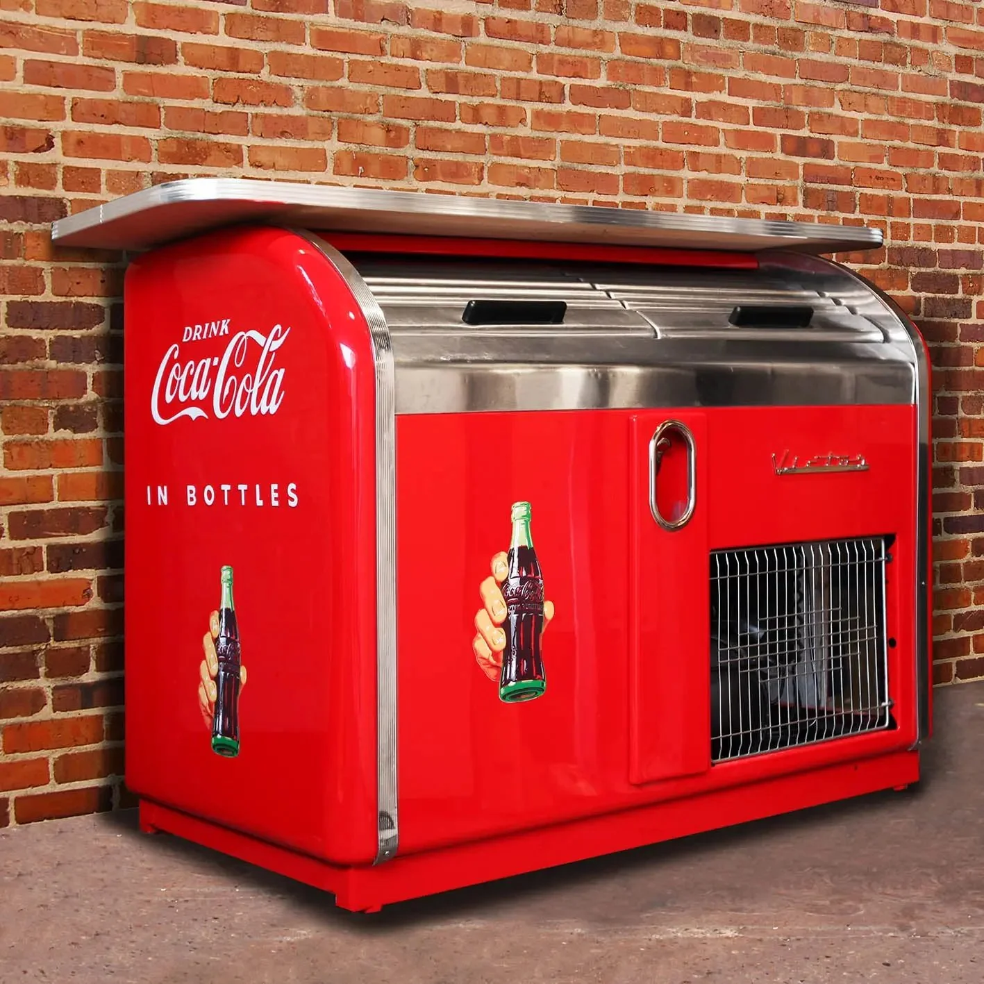 Original 1950's Victor 2 Drawer Coca-Cola Bar - Image 11
