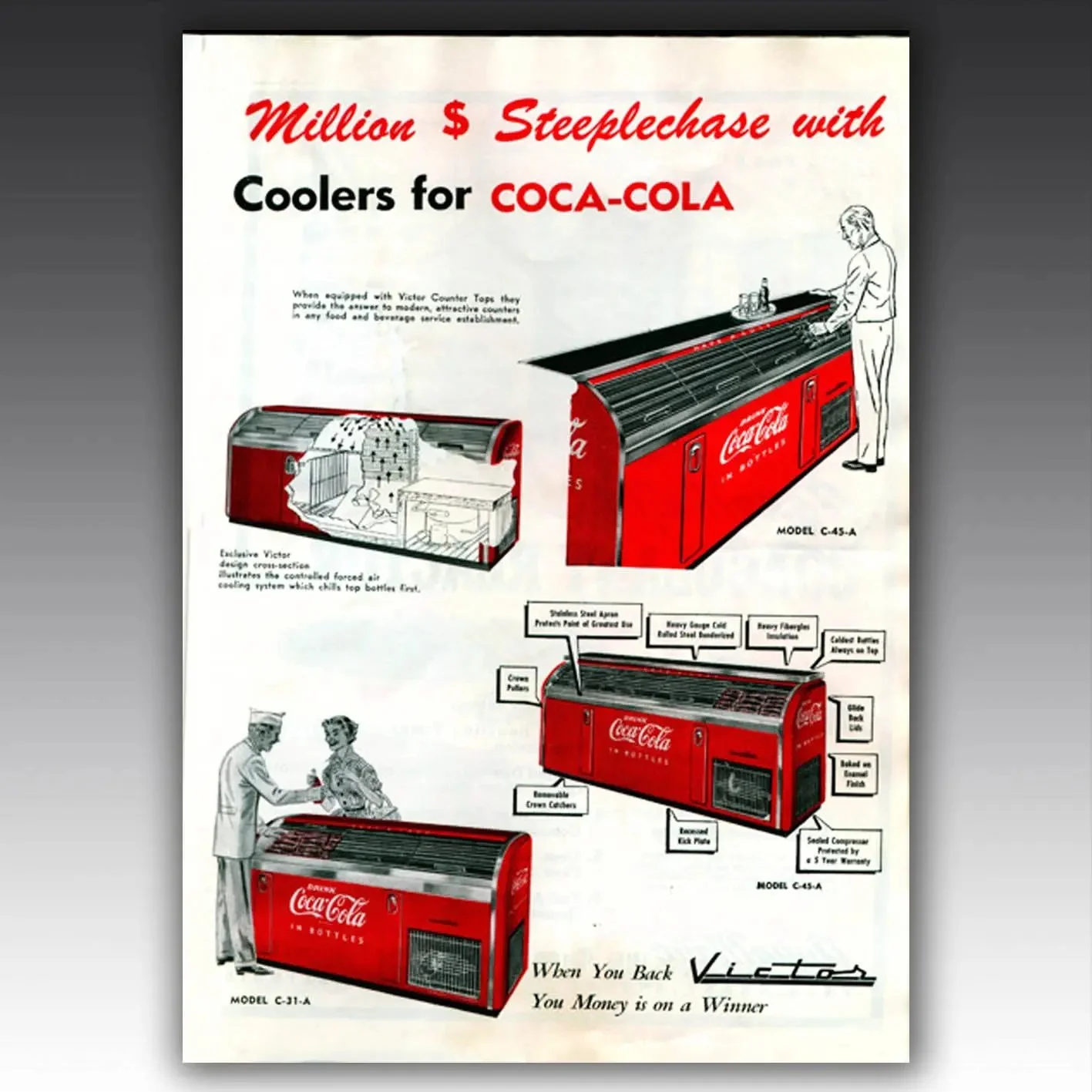 1950's Victor C-31 Coca-Cola Bar - Image 13