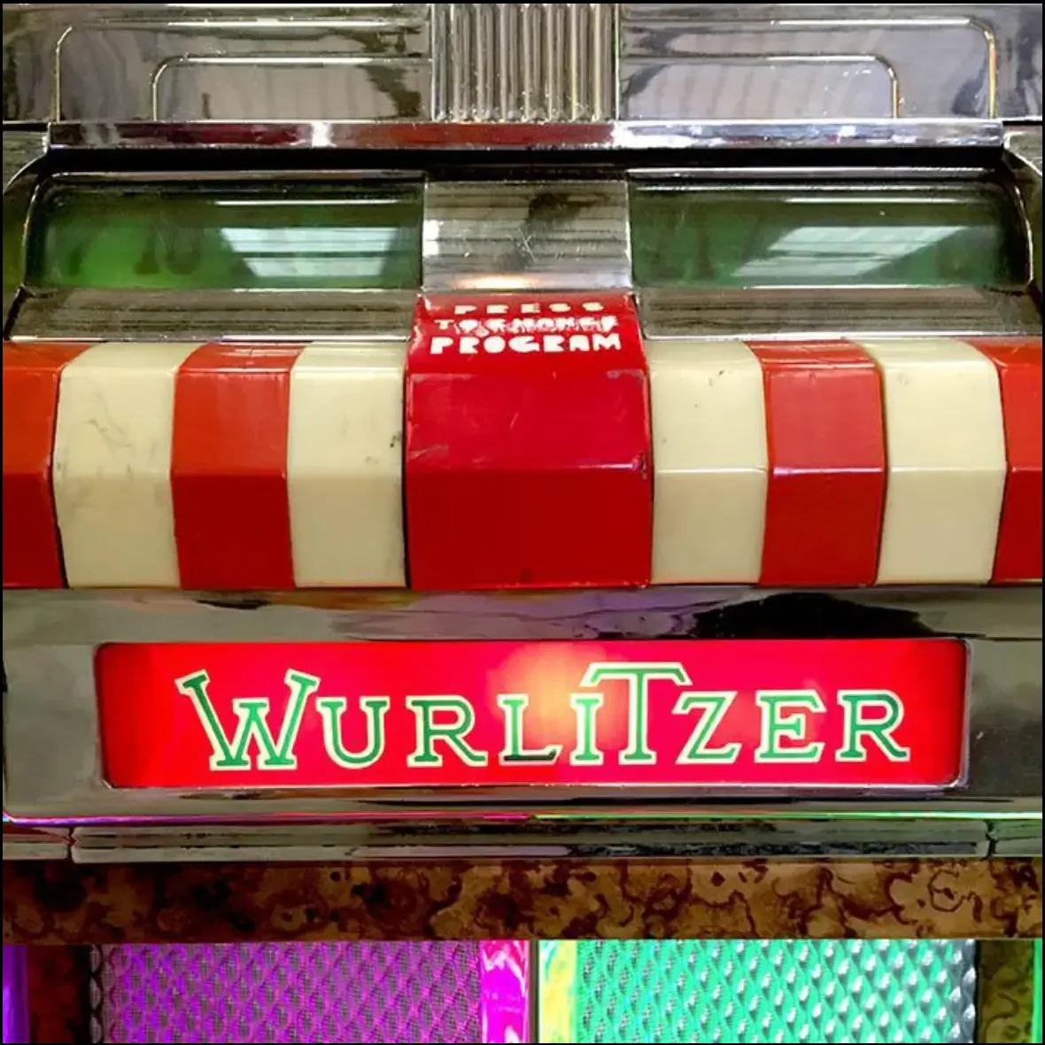 Original 1948 Wurlitzer 1100 Vinyl Jukebox - Image 24